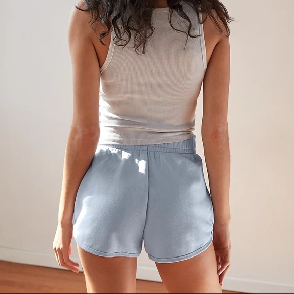 Wilfred Free Light Blue Free Terry Fleece 2" Sweatshort - Picture 2 of 5